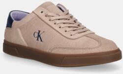Calvin Klein bőr sportcipő LOW PRO CUPS LACE UP - bézs Női 38