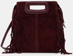 ANSWEAR velúr táska - burgundia Univerzális méret - answear - 29 990 Ft