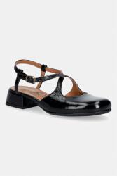 Fly London bőr balerina cipő CARK471FLY - fekete Női 40