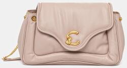 Coccinelle bőr táska COCCINELLE C-ME FLUFFY - bézs Univerzális méret