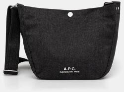 APC A. P. C. kézitáska besace journal small - fekete Univerzális méret