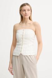 Samsøe Samsøe vászon top SAELLENA - fehér M