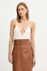 Elisabetta Franchi body - bézs 40 - answear - 99 990 Ft