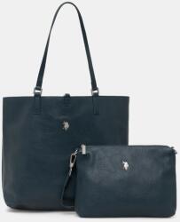 U. S. Polo Assn U. S. Polo Assn. kétoldalas táska Rogersville - türkiz Univerzális méret