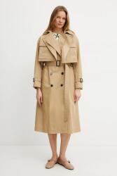 Max Mara pamut kabát - barna 42