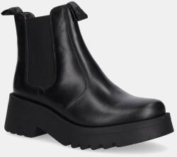Fly London bőr bokacsizma MEDI789FLY - fekete Női 42