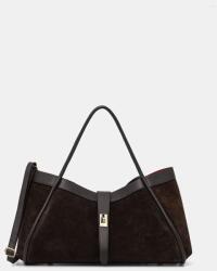 ANSWEAR velúr táska Unscripted kollekció - barna Univerzális méret - answear - 58 990 Ft