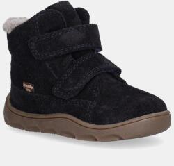 Froddo gyerek télicipő velúrból ZERU TEX FURRY BAREFOOT - sötétkék 21