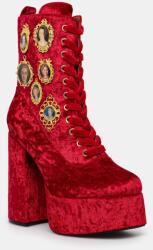 Koi Footwear bokacsizma The Six Shadows - piros Női 38