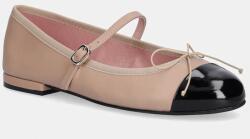 Pretty Ballerinas bőr balerina cipő Irma - bézs Női 40