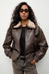 Answear. LAB bőrdzseki - barna XS/S - answear - 89 990 Ft