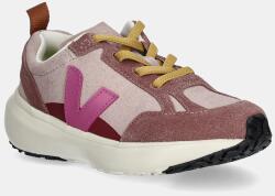 Veja gyerek velúr sportcipő Small Canary Light - rózsaszín 28