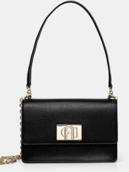 Furla - Bőr táska Bafkaco - fekete Univerzális méret