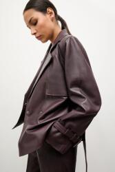 Answear. LAB bőrdzseki - burgundia XS/S - answear - 89 990 Ft
