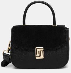 ANSWEAR bőr táska - fekete Univerzális méret - answear - 42 990 Ft