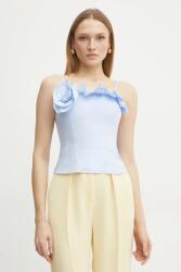 MARELLA blúz pamutból ELLENO - kék 38