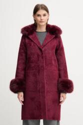Joseph Ribkoff kabát - burgundia XXL