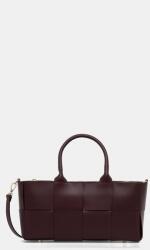ANSWEAR bőr táska - burgundia Univerzális méret - answear - 45 990 Ft