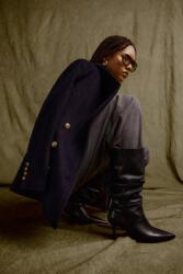 Answear. LAB bőr csizma - fekete Női 39 - answear - 37 990 Ft