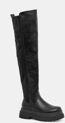 Buffalo csizma Pluto Overknee - fekete Női 38