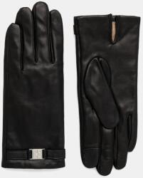 Calvin Klein bőr kesztyű - fekete M/L