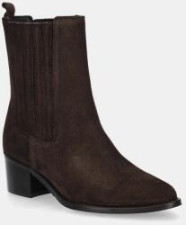 Bianco velúr bokacsizma BIACAROL - barna Női 38