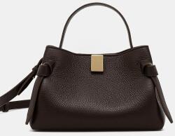 Yuzefi velúr táska GYOZA - barna Univerzális méret