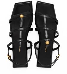 Vanda Novak bőr szandál Bianca - fekete Női 38