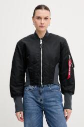 Alpha Industries bomber dzseki Waisted MA-1 Wmn - fekete L