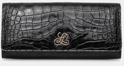 Luisa Spagnoli bőr borítéktáska - fekete Univerzális méret