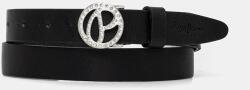 Pepe Jeans bőr öv ATHEMOND BELT - fekete L