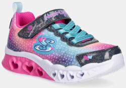 Skechers gyerek sportcipő FLUTTER HEART LIGHTS - rózsaszín 27.5
