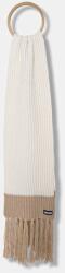 Moschino gyapjú sál - fehér Univerzális méret