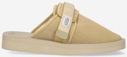 Suicoke papucs velúrból ZAVO-VS - bézs Női 38