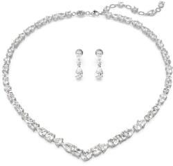 Swarovski nyaklánc és fülbevaló MESMERA - ezüst Univerzális méret