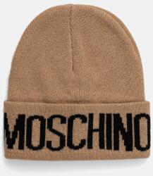 Moschino sapka gyapjú keverékből - barna Univerzális méret