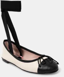 Pretty Ballerinas bőr balerina cipő Nicole - bézs Női 36 - answear - 98 990 Ft