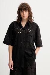 Gestuz pamut ing - fekete 42