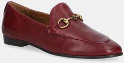 Nokwol bőr mokaszin Gate - burgundia Női 39