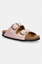 Scholl papucs velúrból NOELLE - rózsaszín Női 37