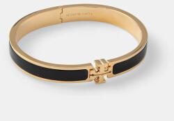 Tory Burch aranyozott karkötő Kira - fekete M
