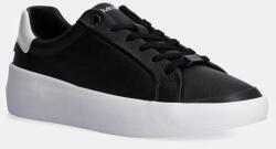 Calvin Klein bőr sportcipő VULC LACE UP LTH - fekete Női 41