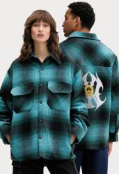 Barrow ingkabát gyapjúkeverékből - türkiz M