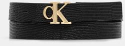 Calvin Klein kétoldalas öv - fekete 85