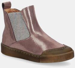 Froddo gyerek magascipő bőrből ROSARIO CHELYS - rózsaszín 23