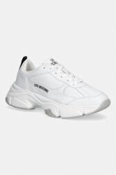 Moschino bőr sportcipő - fehér Női 36 - answear - 87 990 Ft