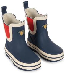 Konges Sløjd gyerek gumicsizma ROI BLOCK RAIN BOOT - sötétkék 23