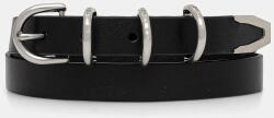 rag & bone bőr öv - fekete M