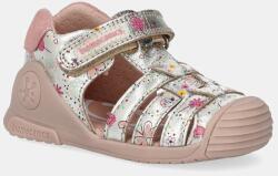 Biomecanics gyerekszandál bőrből - ezüst 19 - answear - 18 990 Ft