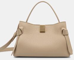 Yuzefi bőr táska GYOZA MINI - bézs Univerzális méret